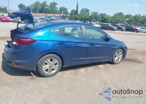 2019 Hyundai Elantra Sel z USA, uszkodzony, nr VIN 5NPD84LF0KH478250